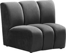 Load image into Gallery viewer, Infinity Grey Velvet Modular Chair