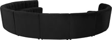 Load image into Gallery viewer, Limitless Black Velvet 11pc. Modular Sectional