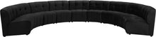 Load image into Gallery viewer, Limitless Black Velvet 9pc. Modular Sectional
