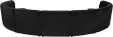 Load image into Gallery viewer, Limitless Black Velvet 9pc. Modular Sectional