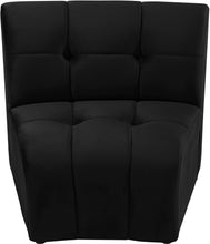 Load image into Gallery viewer, Limitless Black Velvet Modular Chair