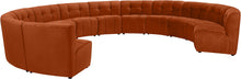 Load image into Gallery viewer, Limitless Cognac Velvet 12pc. Modular Sectional