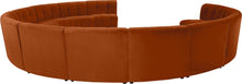 Load image into Gallery viewer, Limitless Cognac Velvet 13pc. Modular Sectional
