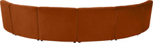 Load image into Gallery viewer, Limitless Cognac Velvet 6pc. Modular Sectional