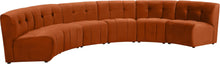 Load image into Gallery viewer, Limitless Cognac Velvet 6pc. Modular Sectional