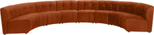 Load image into Gallery viewer, Limitless Cognac Velvet 8pc. Modular Sectional