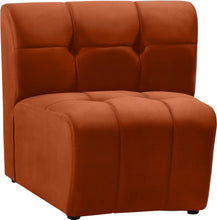 Load image into Gallery viewer, Limitless Cognac Velvet Modular Chair