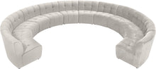 Load image into Gallery viewer, Limitless Cream Velvet 12pc. Modular Sectional