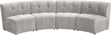 Load image into Gallery viewer, Limitless Cream Velvet 4pc. Modular Sectional