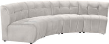 Load image into Gallery viewer, Limitless Cream Velvet 4pc. Modular Sectional