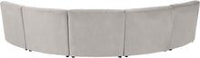 Load image into Gallery viewer, Limitless Cream Velvet 5pc. Modular Sectional