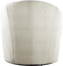 Load image into Gallery viewer, Alessio Cream Velvet Accent Chair