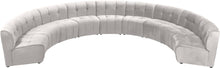 Load image into Gallery viewer, Limitless Cream Velvet 9pc. Modular Sectional