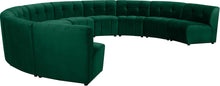 Load image into Gallery viewer, Limitless Green Velvet 10pc. Modular Sectional