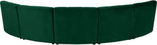 Load image into Gallery viewer, Limitless Green Velvet 5pc. Modular Sectional