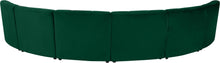Load image into Gallery viewer, Limitless Green Velvet 6pc. Modular Sectional