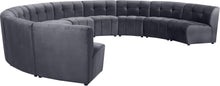 Load image into Gallery viewer, Limitless Grey Velvet 10pc. Modular Sectional