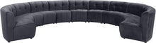 Load image into Gallery viewer, Limitless Grey Velvet 11pc. Modular Sectional