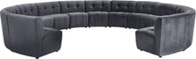 Load image into Gallery viewer, Limitless Grey Velvet 13pc. Modular Sectional