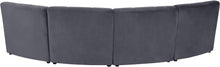 Load image into Gallery viewer, Limitless Grey Velvet 4pc. Modular Sectional