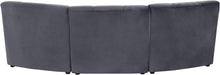Load image into Gallery viewer, Limitless Grey Velvet 3pc. Modular Sectional
