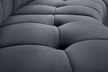 Load image into Gallery viewer, Limitless Grey Velvet 7pc. Modular Sectional