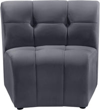 Load image into Gallery viewer, Limitless Grey Velvet Modular Chair