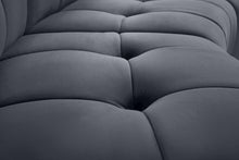 Load image into Gallery viewer, Limitless Grey Velvet Modular Chair