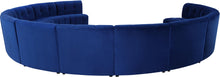 Load image into Gallery viewer, Limitless Navy Velvet 12pc. Modular Sectional