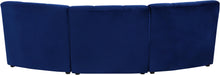 Load image into Gallery viewer, Limitless Navy Velvet 3pc. Modular Sectional