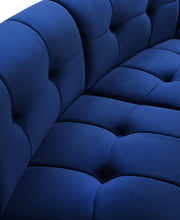 Load image into Gallery viewer, Limitless Navy Velvet 2pc. Modular Sectional