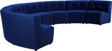 Load image into Gallery viewer, Limitless Navy Velvet 8pc. Modular Sectional