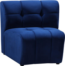 Load image into Gallery viewer, Limitless Navy Velvet Modular Chair