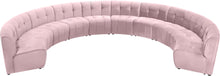 Load image into Gallery viewer, Limitless Pink Velvet 10pc. Modular Sectional