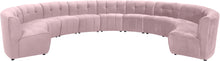Load image into Gallery viewer, Limitless Pink Velvet 11pc. Modular Sectional