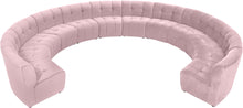 Load image into Gallery viewer, Limitless Pink Velvet 12pc. Modular Sectional