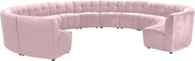 Load image into Gallery viewer, Limitless Pink Velvet 13pc. Modular Sectional