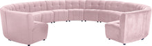 Load image into Gallery viewer, Limitless Pink Velvet 13pc. Modular Sectional