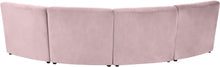 Load image into Gallery viewer, Limitless Pink Velvet 4pc. Modular Sectional