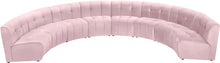 Load image into Gallery viewer, Limitless Pink Velvet 8pc. Modular Sectional