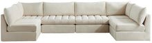 Load image into Gallery viewer, Jacob Cream Velvet Modular Sectional