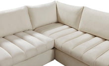 Load image into Gallery viewer, Jacob Cream Velvet Modular Sectional