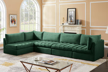 Load image into Gallery viewer, Jacob Green Velvet Modular Sectional