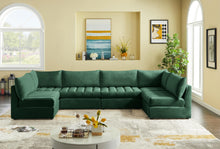 Load image into Gallery viewer, Jacob Green Velvet Modular Sectional