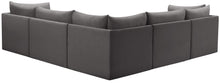 Load image into Gallery viewer, Jacob Grey Velvet Modular Sectional