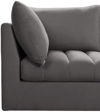 Load image into Gallery viewer, Jacob Grey Velvet Modular Sectional