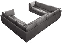 Load image into Gallery viewer, Jacob Grey Velvet Modular Sectional