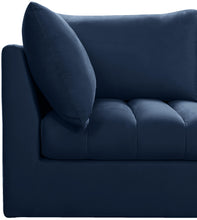 Load image into Gallery viewer, Jacob Navy Velvet Modular Sectional