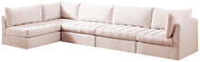 Load image into Gallery viewer, Jacob Pink Velvet Modular Sectional