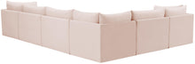 Load image into Gallery viewer, Jacob Pink Velvet Modular Sectional